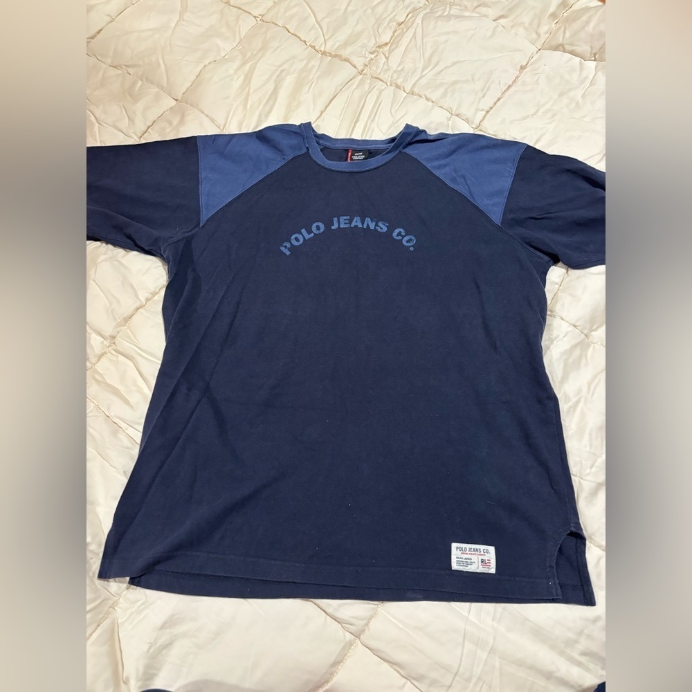 Polo by Ralph Lauren Men’s XL Blue Short Sleeve Tee Classic Design